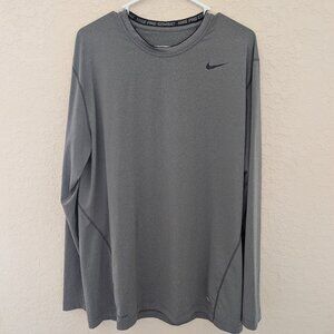 Nike Dri Fit Fitted Long Sleeved Shirt Size XXL